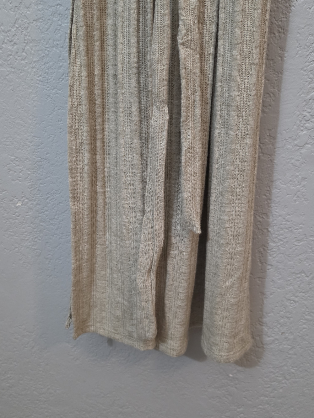 NWT Anthropologie/Amadi Caroline Knit Halter Maxi Dress In Oatmeal Womens M - Picture 8 of 16